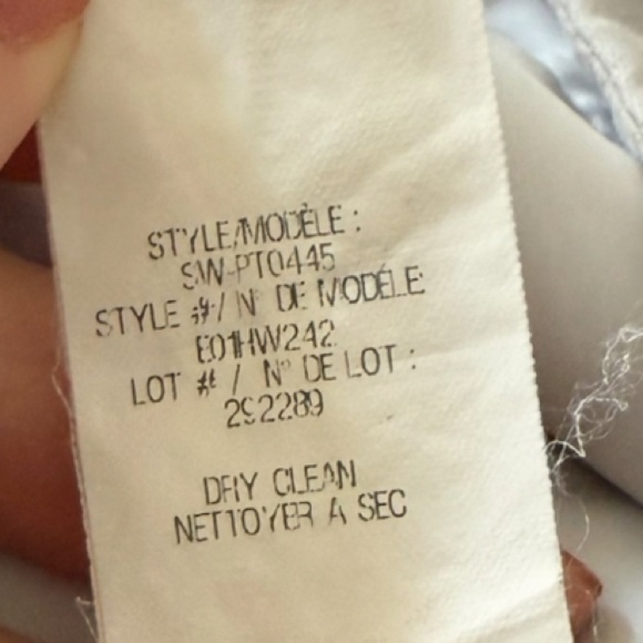 Helmut Lang Minimalist Pleated Tapered Pants in Light Gray 0 - Picture 6 of 10